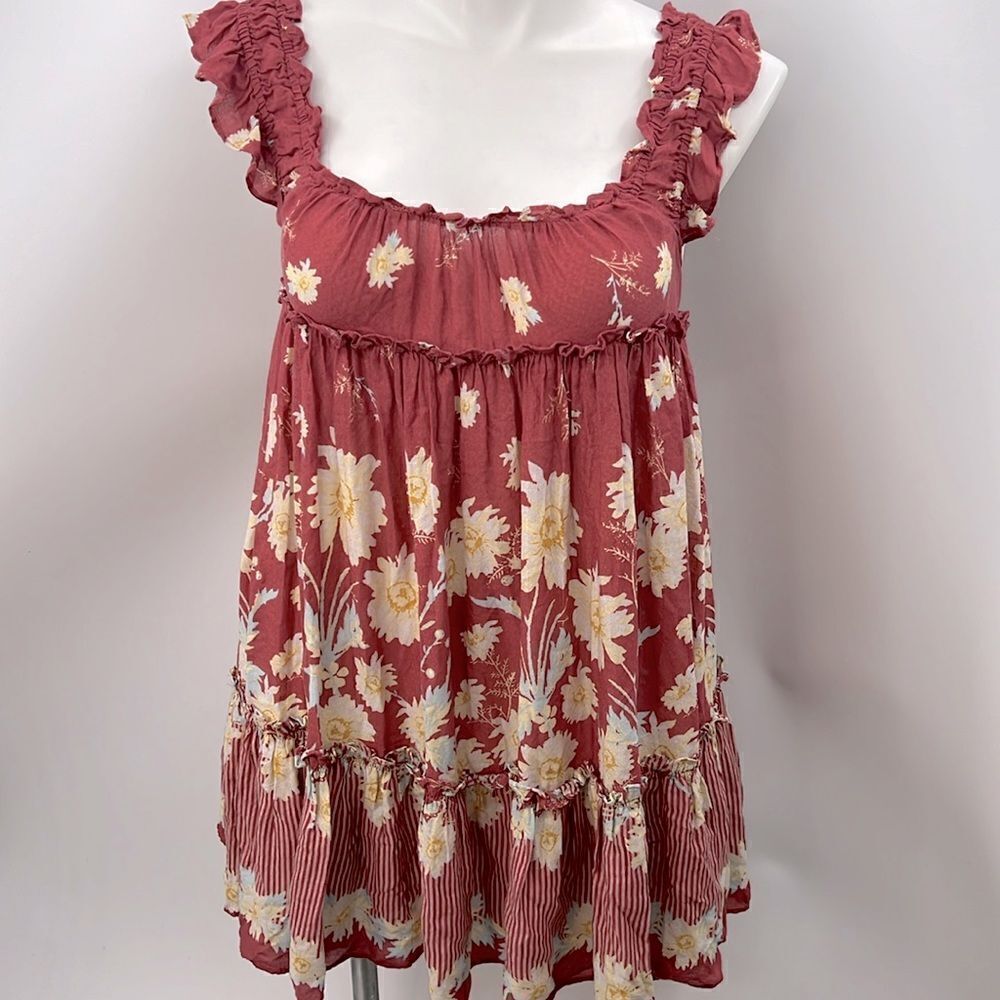 Intimately by Free People wild daisy bali baby doll dress